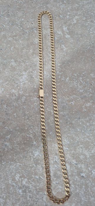 Lant aur 14k Cuban Plin / Masiv