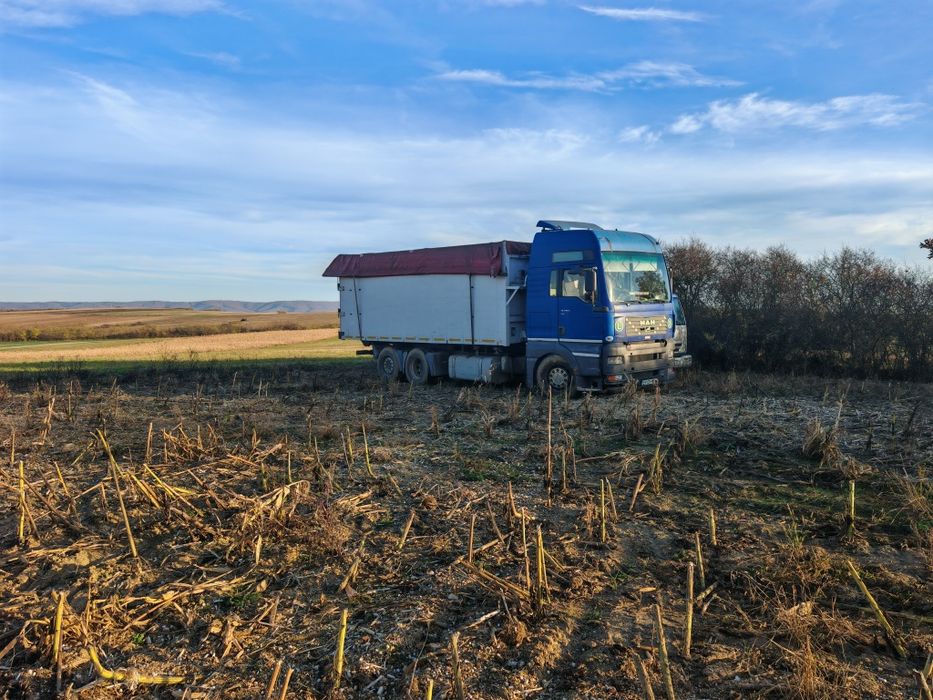 Camion Man tga transport cereale schimb cu îngrășăminte