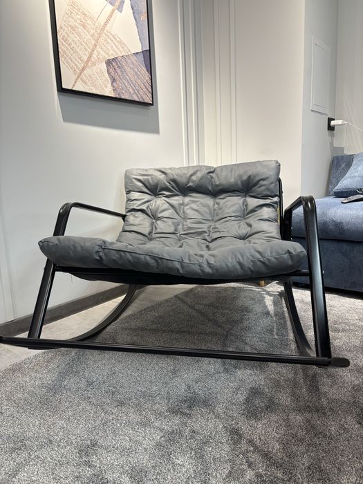 Кресло-качалка со съемным мягким сидением