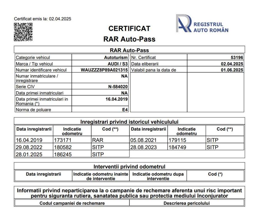 Vand/Schimb Audi S3 TFSI Quattro Automat DSG  Recaro Wingback