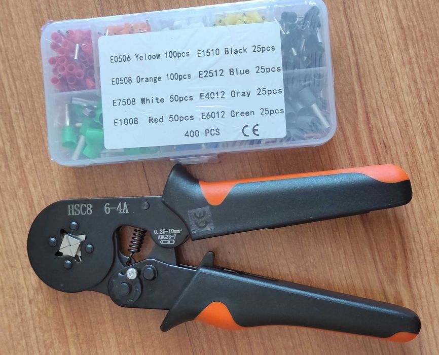 Клещи за кримпване / кримпиранеа кабели HSC8  0.25 - 10mm