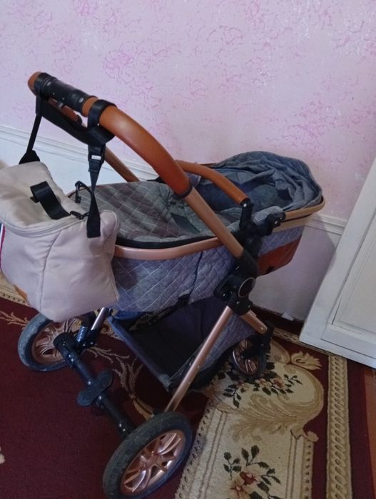 Люлька коляска со сумкой