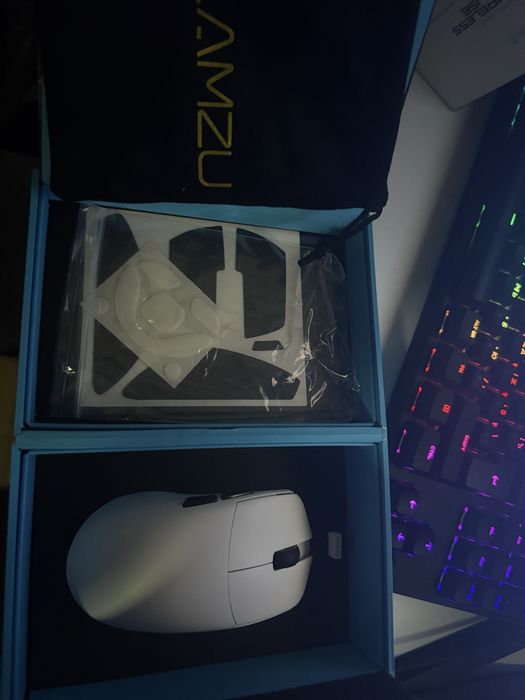 Мышь Lamzu maya и клавиатура Hyperx alloy origins 60