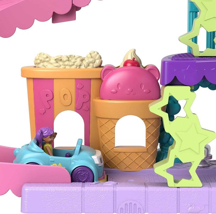Комплект за игра кукли Pollyville Drive-In Movie Theater, HPV39