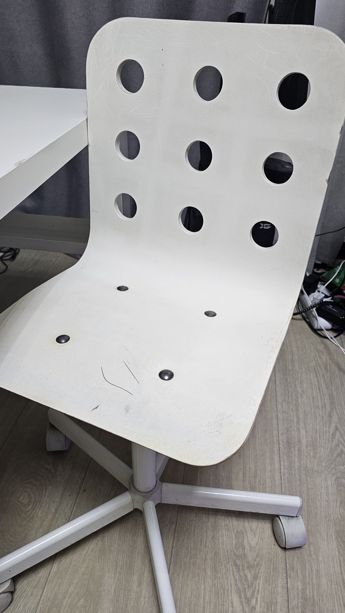 Стол и стул Икея белый Ikea