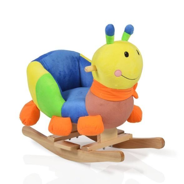 Детска Люлка плюшена Moni Toys Гъсеница