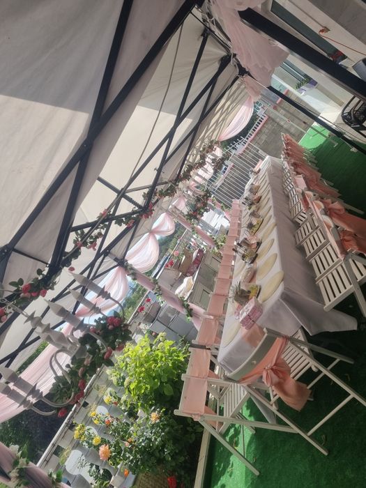 Шатри под наем с монтаж