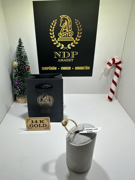 NDP Amanet NON-STOP Calea Vitan Nr. 121 Inel Aur Galben 14K (43315)