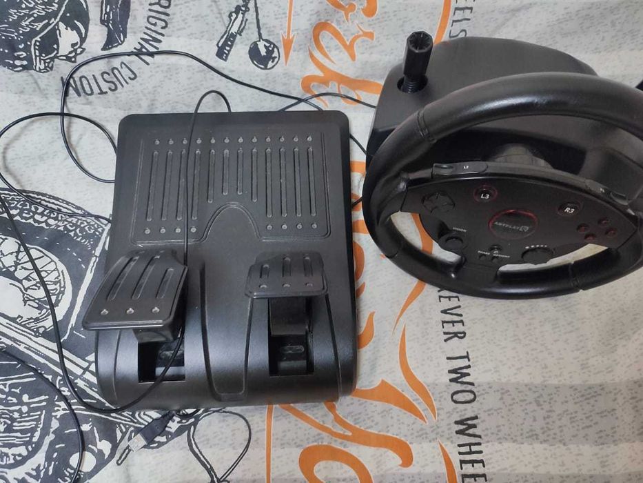 Руль Artplays Street Racing Wheel Turbo C900 черный