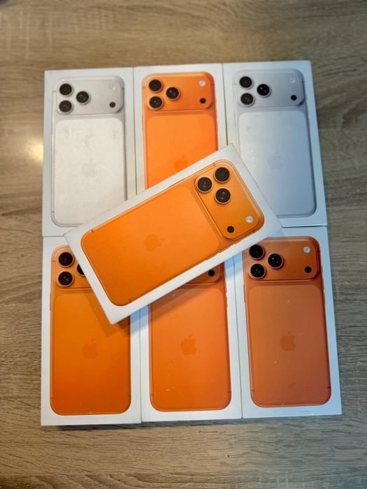 НОВ! Iphone 17 Pro Max 512GB Cosmic Orange Гаранция 1 година