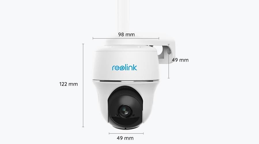 Camera de supraveghere Reolink Go PT cu panou solar, 4G-LTE