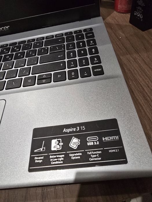 Acer Aspire 3 15gen 512/16GB