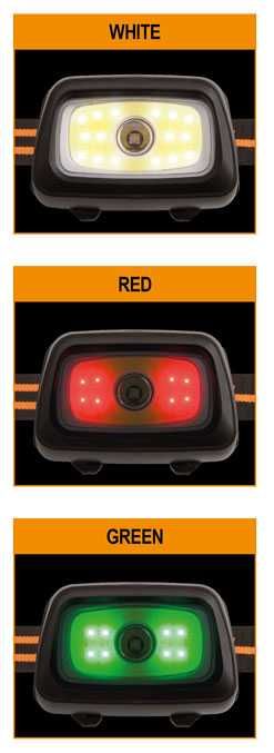 Намаление! Челник FOX HALO Multi Colour Headtorch 350 lumens