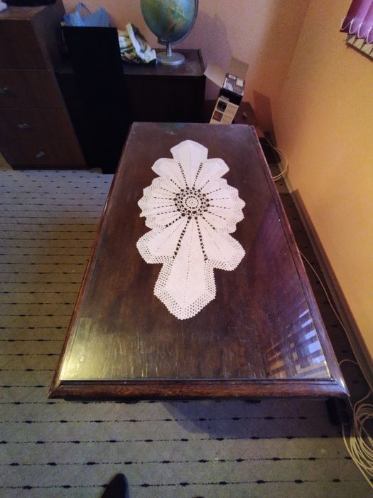 Кафява Старинна холна маса