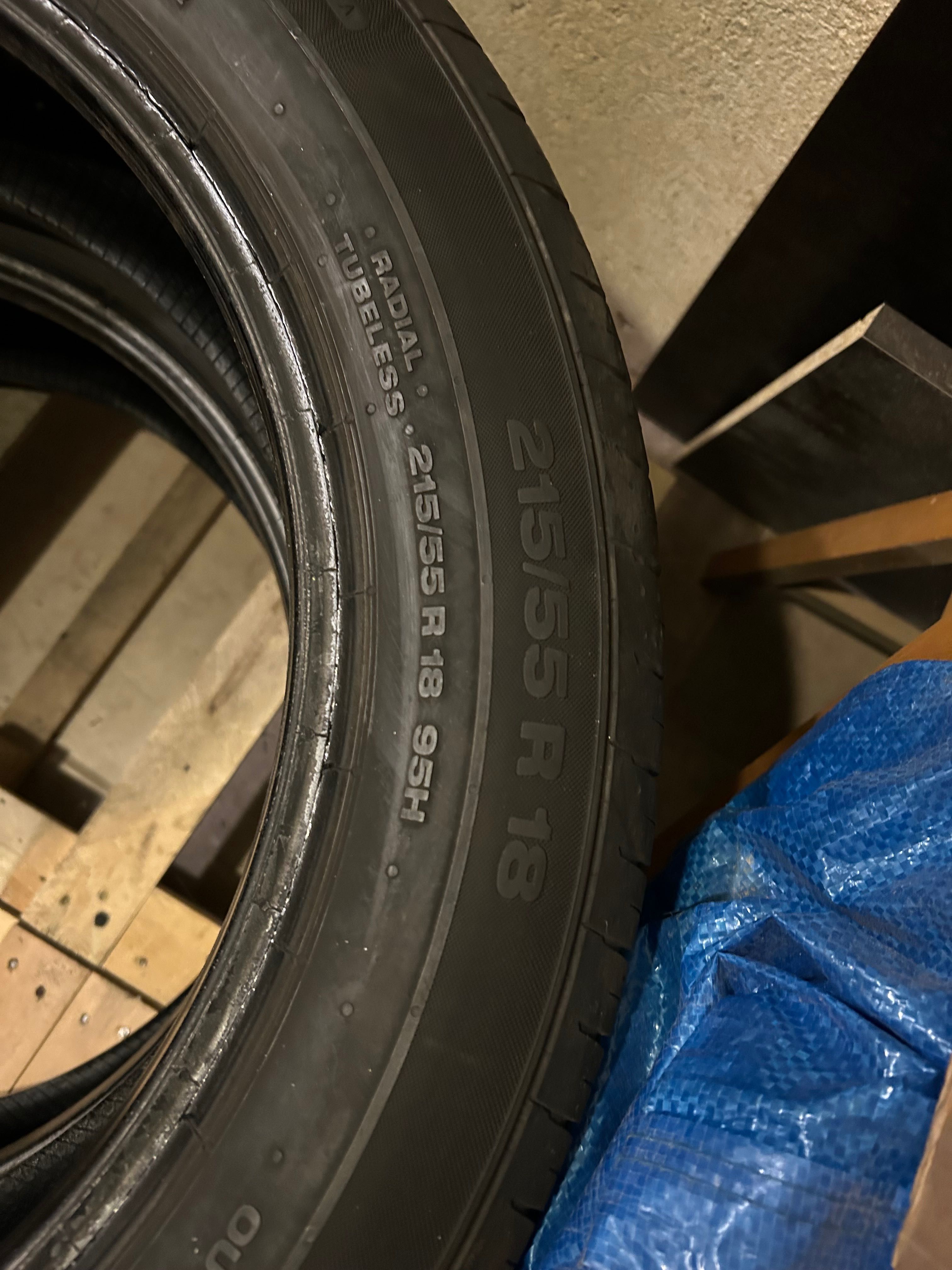 CONTINENTAL ContiPremiumContact 2 215/55/R18 - 2 броя