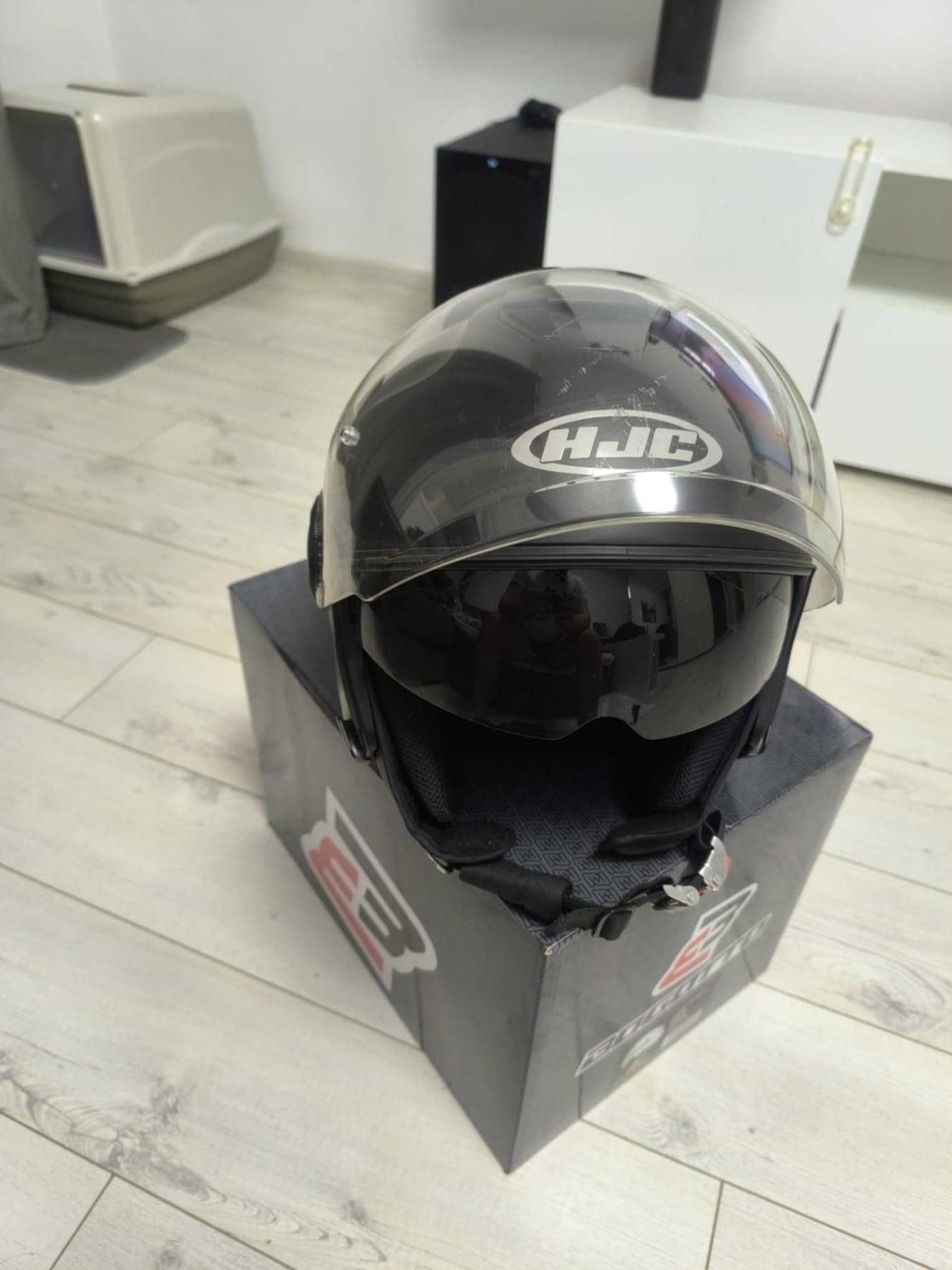 Casca Moto HJC i40N Solid Negru mat 2XL