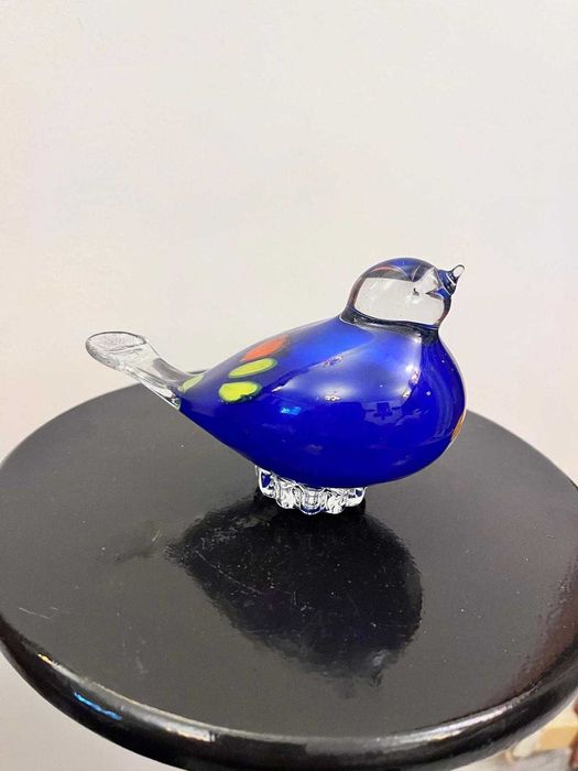 Set 2 bibelouri figurine bibelou semnate Bleikristall Peter Kaspar