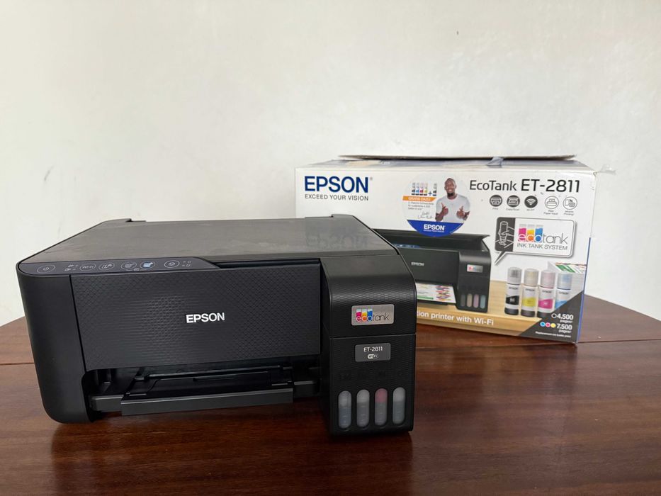 Мултифукнционален принтер Epson ET-2811, A4,  Wi-Fi, цветен