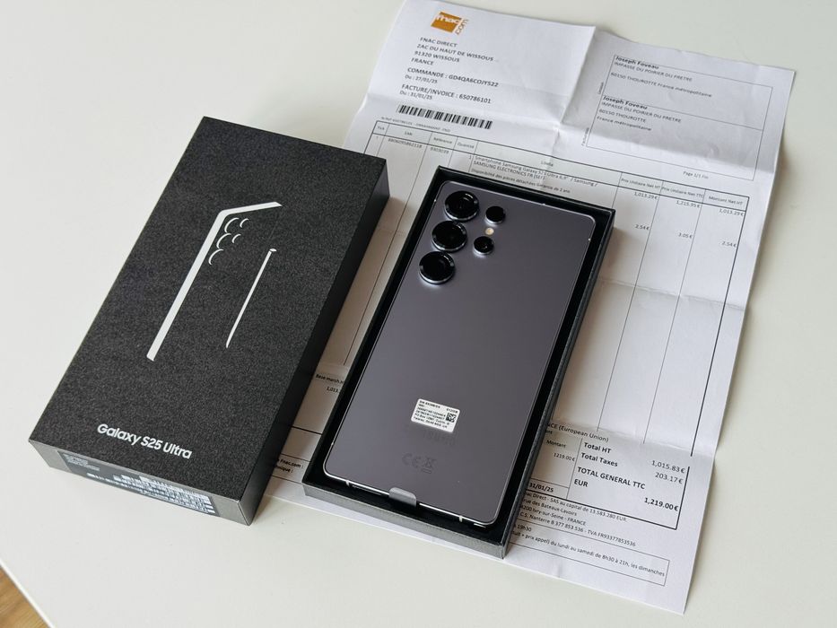 Samsung Galaxy S25 Ultra 512GB Titanium Silverblue Гаранция