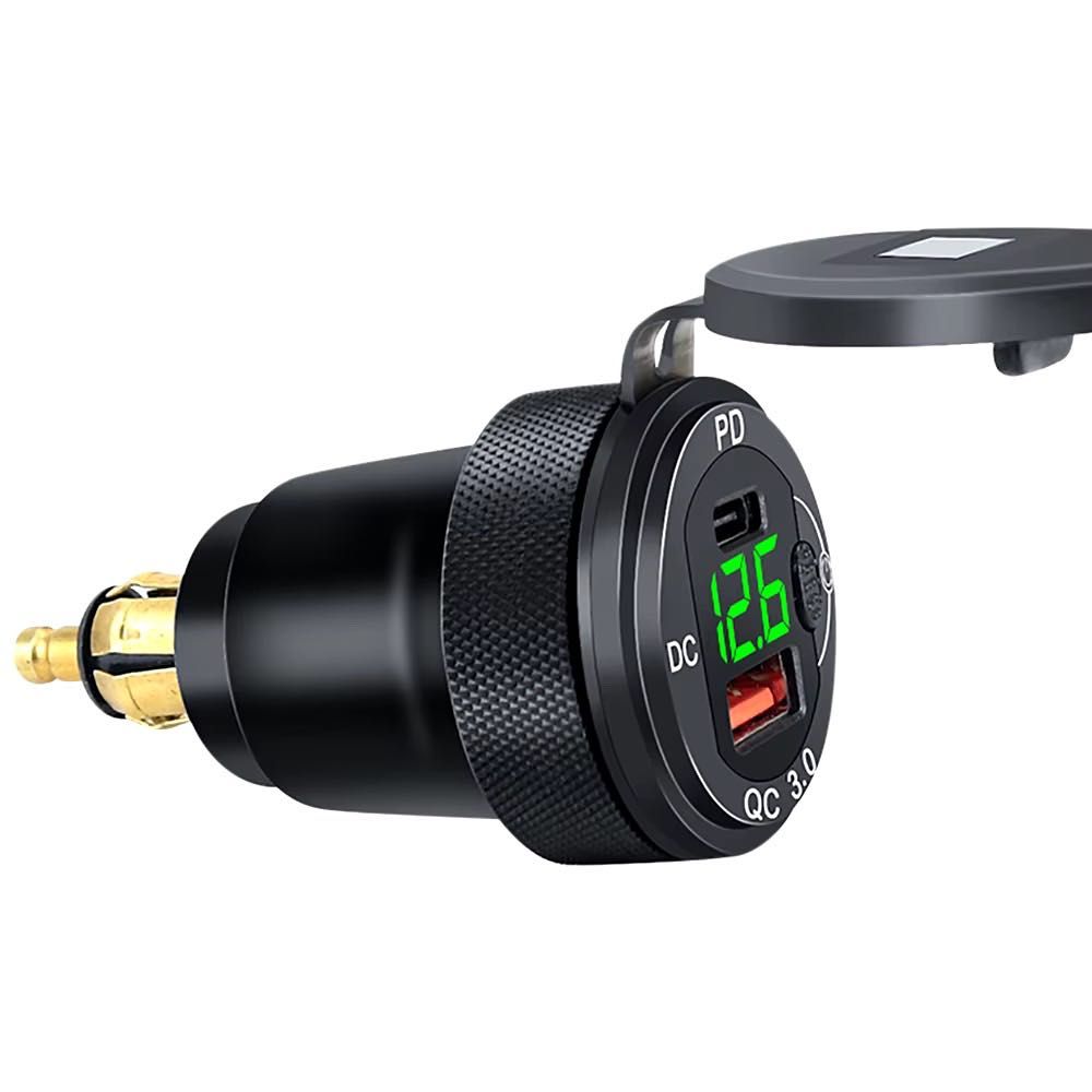 Incarcator rapid 3.0 Dual USB C BMW R1200GS R1250GS F800GS R1250 A1028