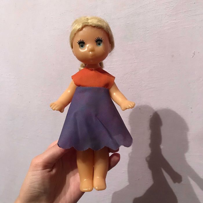 Редкая паричковая кукла СССР