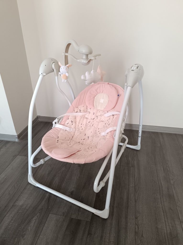 Бебешка люлка шезлонг Kikka Boo Mia Stella Pink