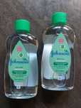 Lot 2 bucati - Ulei de corp, pentru bebelusi, Johnson's Aloe, 300 ml!
