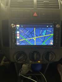 Navigatie android 12 2GB ram vw golf 4 passat b5 sharan alhambra T5