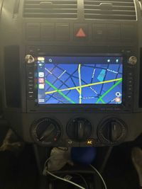 Navigatie android 12 2GB ram vw golf 4 passat b5 sharan alhambra T5