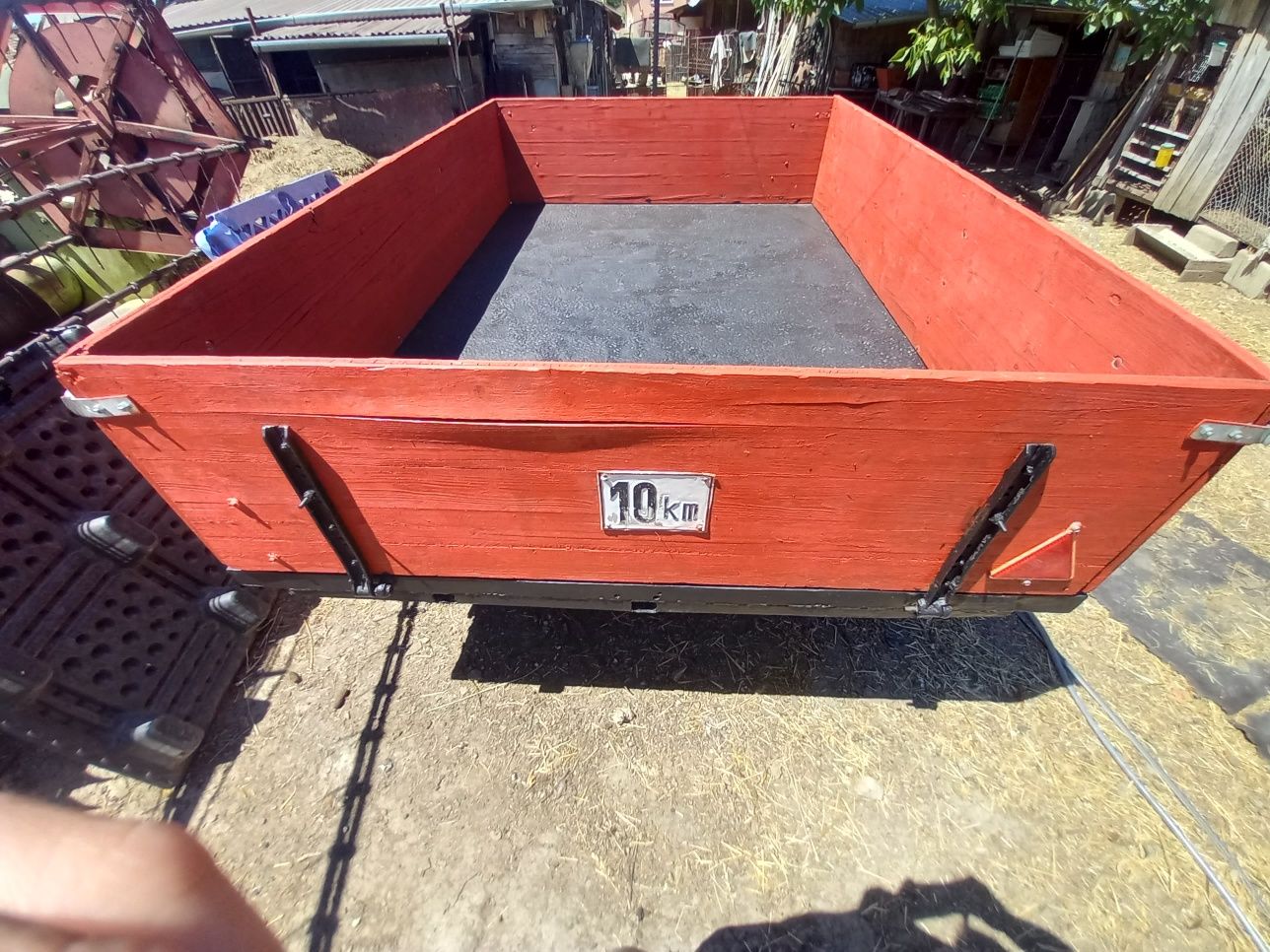 Vand remorca tractor basculabil manual