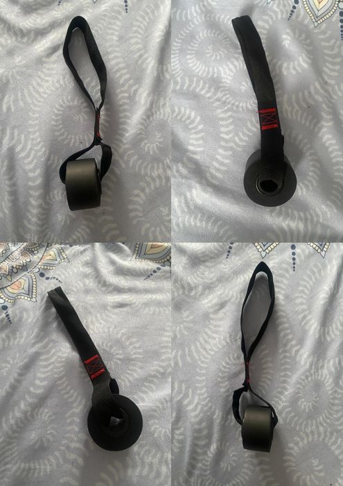 Ancoră ușă pentru benzi elastice, negru