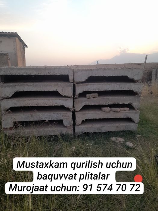 Betn plita pg 1.5*6=18 ta holati yaxshi yorilgan singan joyi yòq