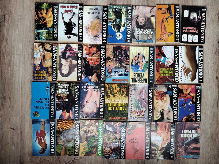 colectia San Antonio, complet, 79 titluri (+bonus)- tot ce s-a tradus