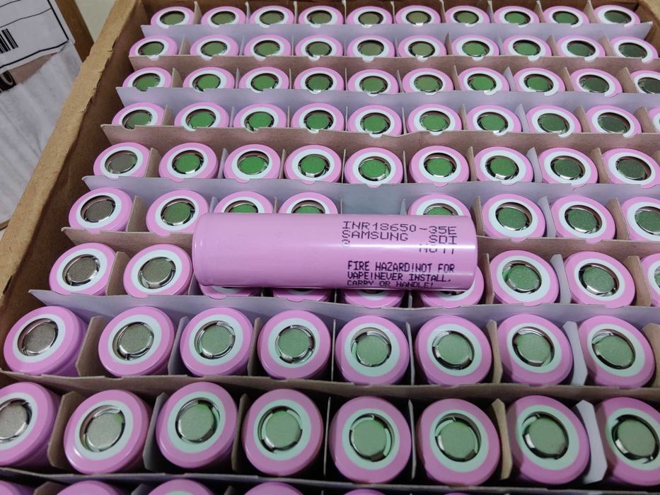 Celule Samsung INR18650-35E 3400mAh - 8A, lot 2023 decembrie
