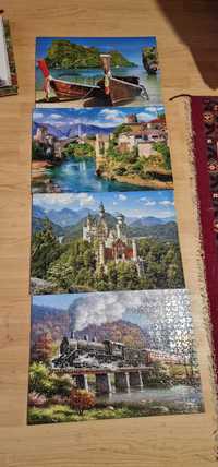 Vand tablouri puzzle neinramate, diferite marimi