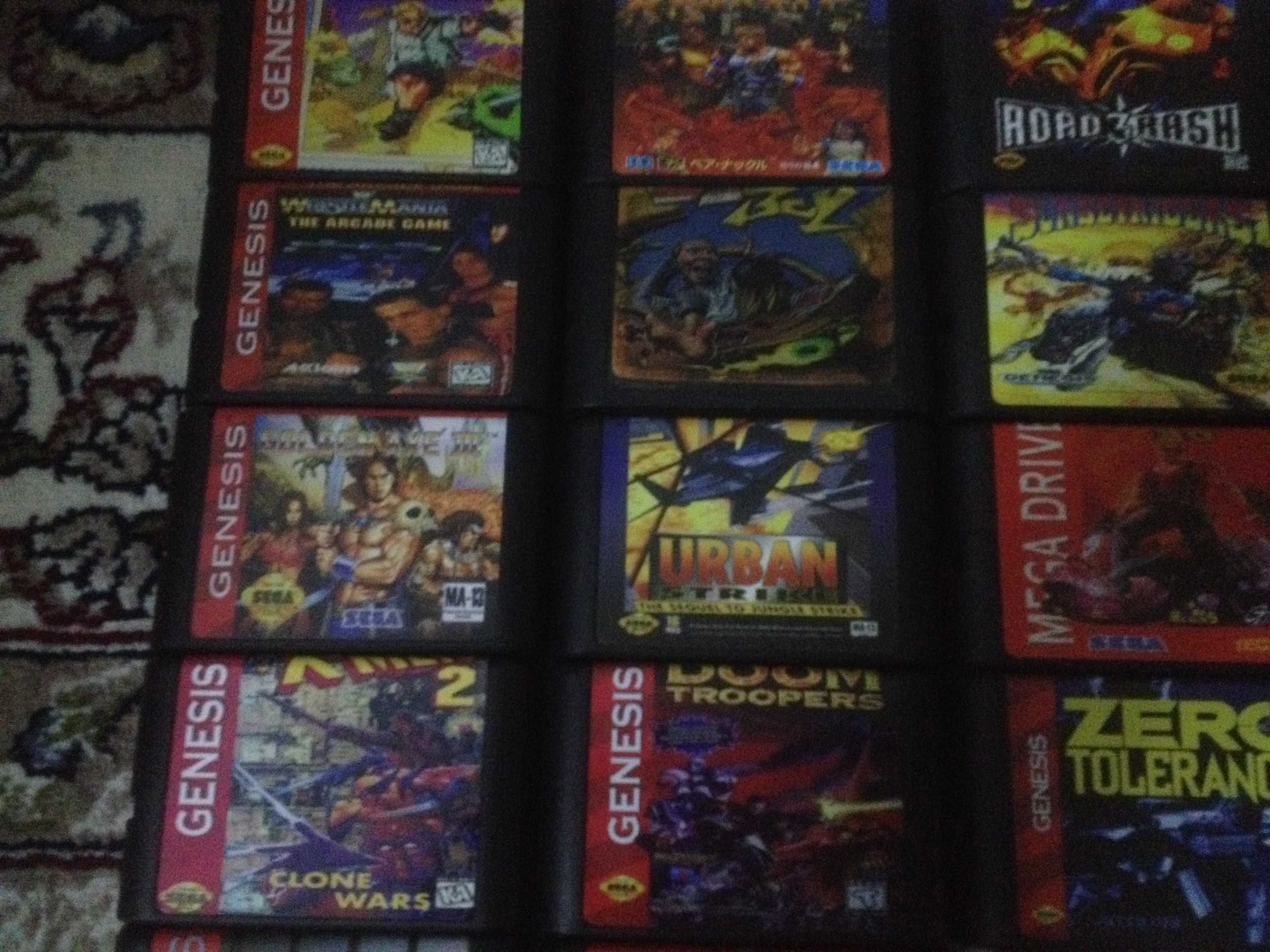Картриджи для Sega Mega Drive