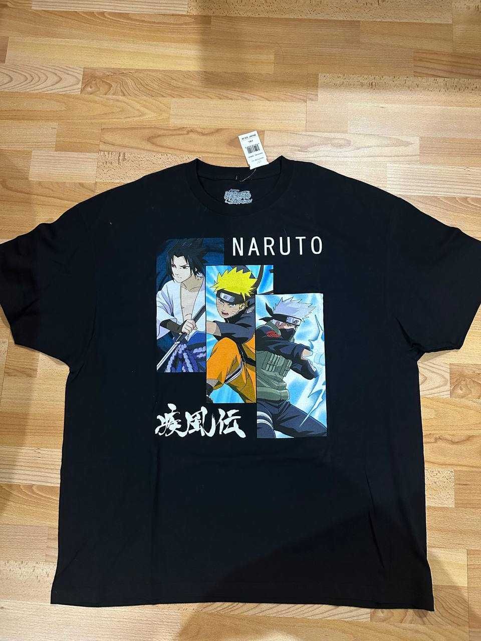 Футболка мужская NARUTO! Новая с бирками! Размер XXL! 100% хлопок!