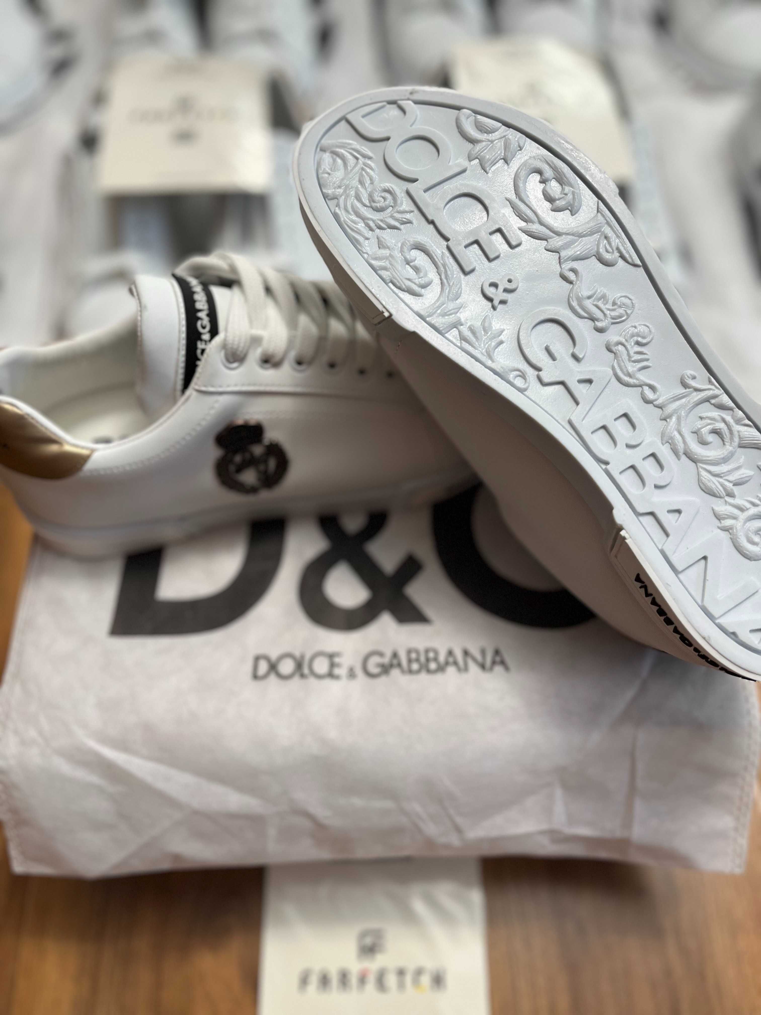 Adidasi/sneakers low/pantofi casual Dolce&Gabbana Portofino D&G