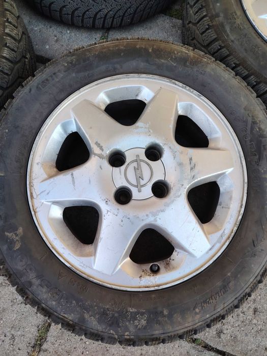 Зимни гуми с лети джанти Опел Астра G