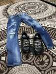 Vand adidasi dolce gabbana si blugi dsquared