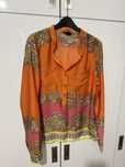 Bluza matase, model colorat