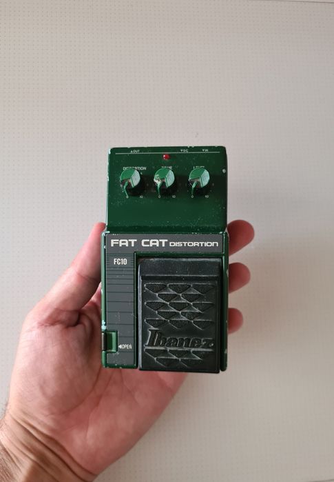 Ibanez FC10 Fat Cat Distortion Pedala Efect Chitara Vintage Retro Vech