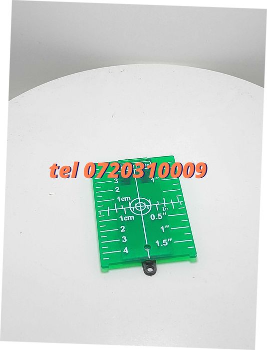 Placa Tinta Pentru Nivele Laser Plastic Verde Neo