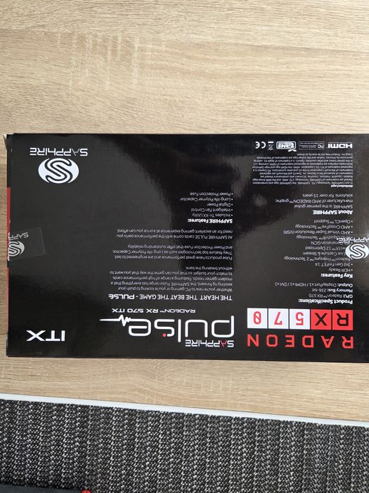 Placă  grafică  Radeon RX 570 4GB