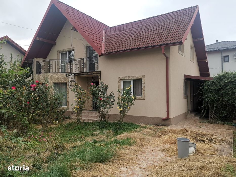 Casa P+E, Stefanesti, mobilata, teren 400mp