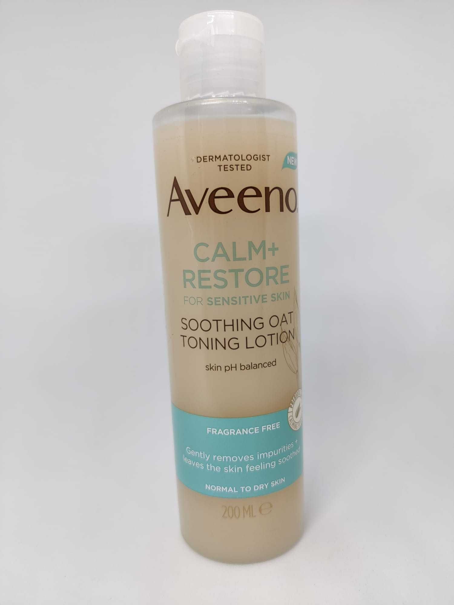 Aveeno Face CALM+RESTORE Soothing Oat Toning Lotion 200ml