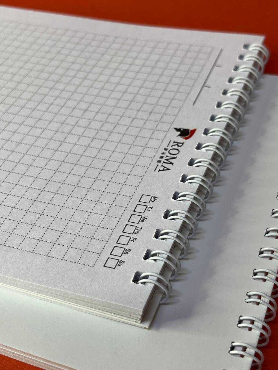 Blaknot Purjinali - A5 format | ofis uchun |  Logotipli