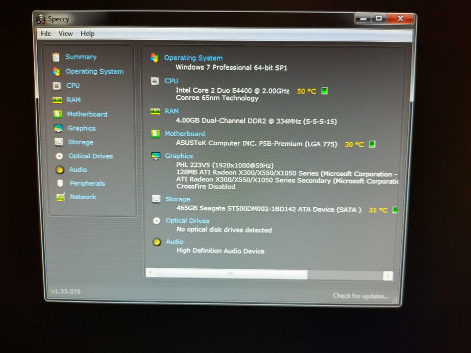Kit Asus P5B Premium/ Core2Duo E4400/ 4GB  DDR2, testat