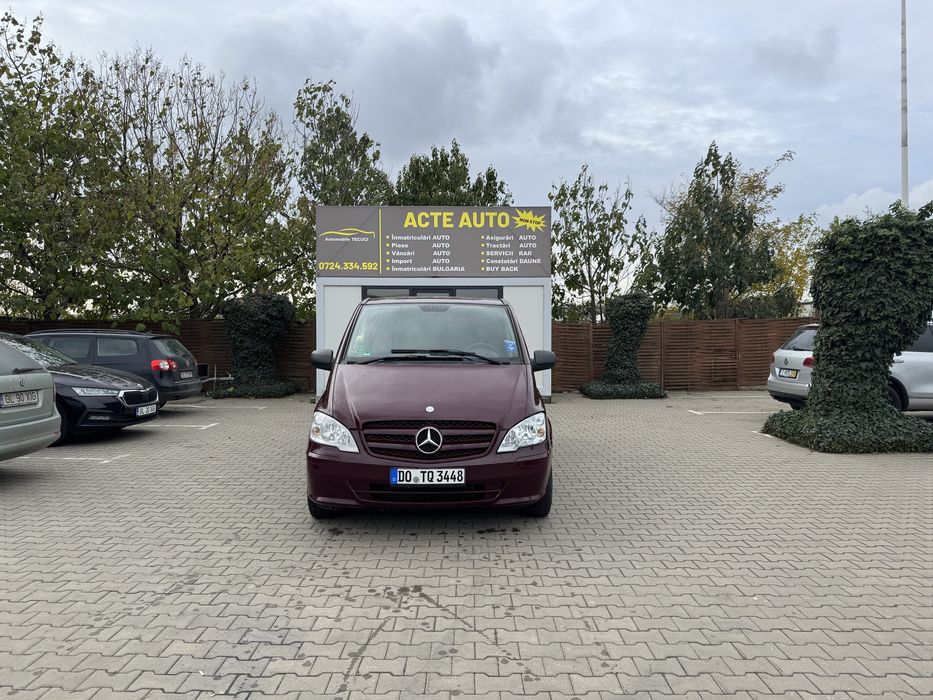 Vand/schimb cu autoplatforma Mercedes Vito 8+1 2012