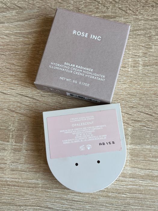 Rose INC фон дьо тен, хайлайтър и руж